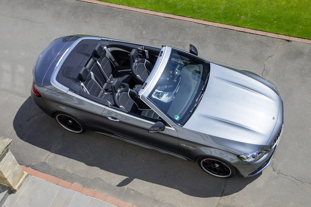 Mercedes Benz AMG C63 S Cabriolet del 2020 – Prueba de manejo