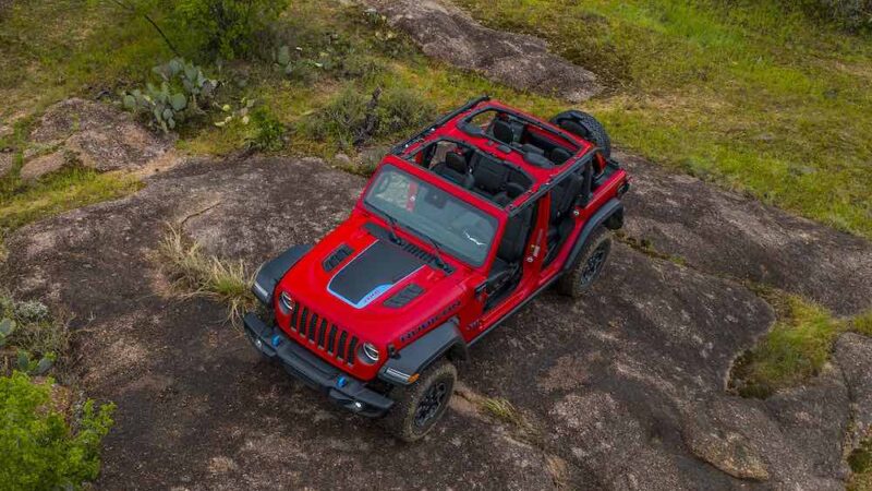 Jeep Wrangler Unlimited Rubicon 4xe del 2021, un todoterreno eléctrico
