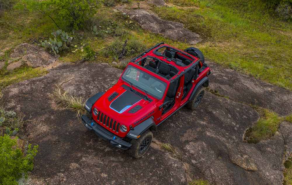 Jeep Wrangler Unlimited Rubicon 4xe del 2021, un todoterreno eléctrico