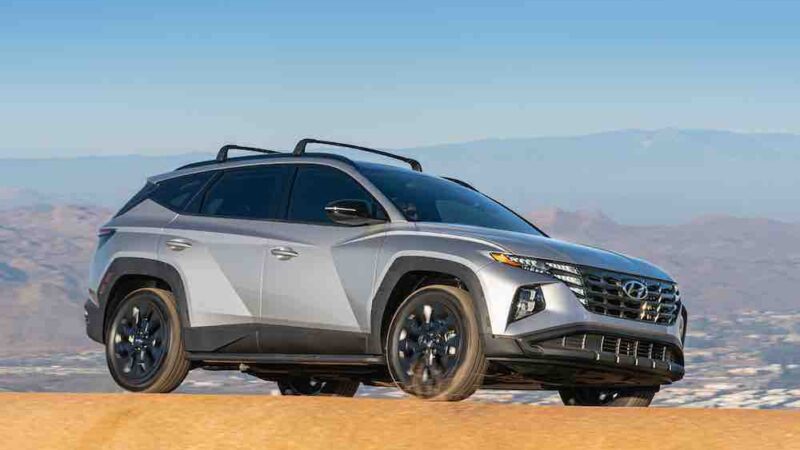 Hyundai Tucson XRT del 2022, extravagante por fuera, minimalista por dentro.