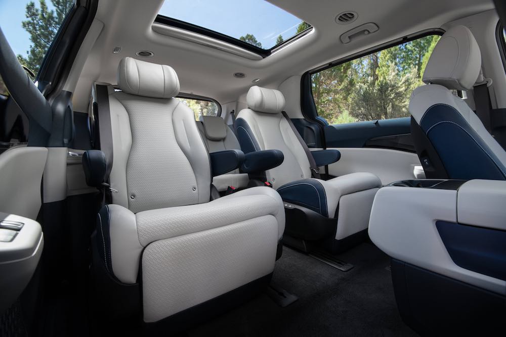 Asientos traseros de Kia Carnival Hybrid SX Prestige 2026