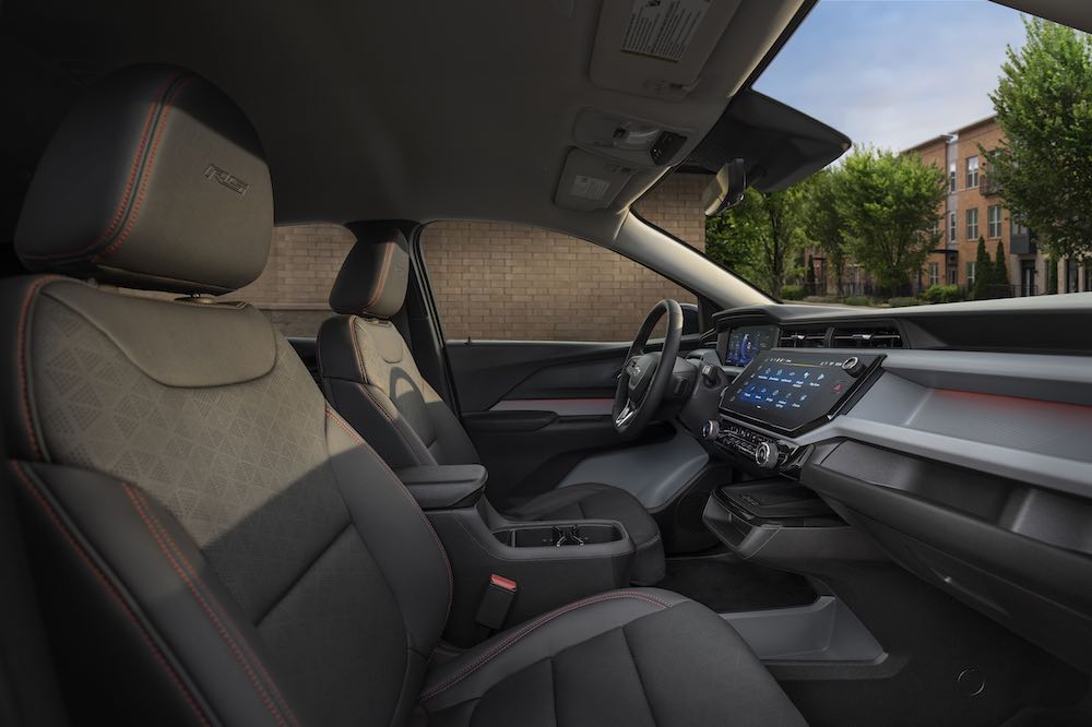 Cabina interior del Chevrolet Bolt 2027