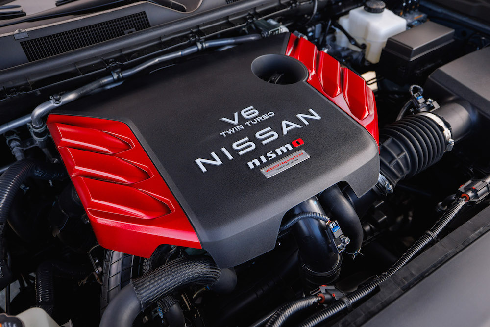 Motor del Nissan Armada Nismo 2026