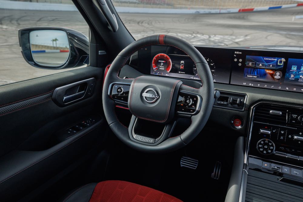 Volante del Nissan Armada Nismo 2026